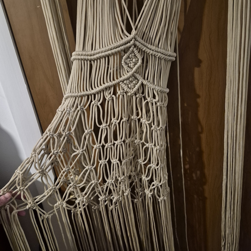 Handmade Macrame Dress & Shoulder Peice